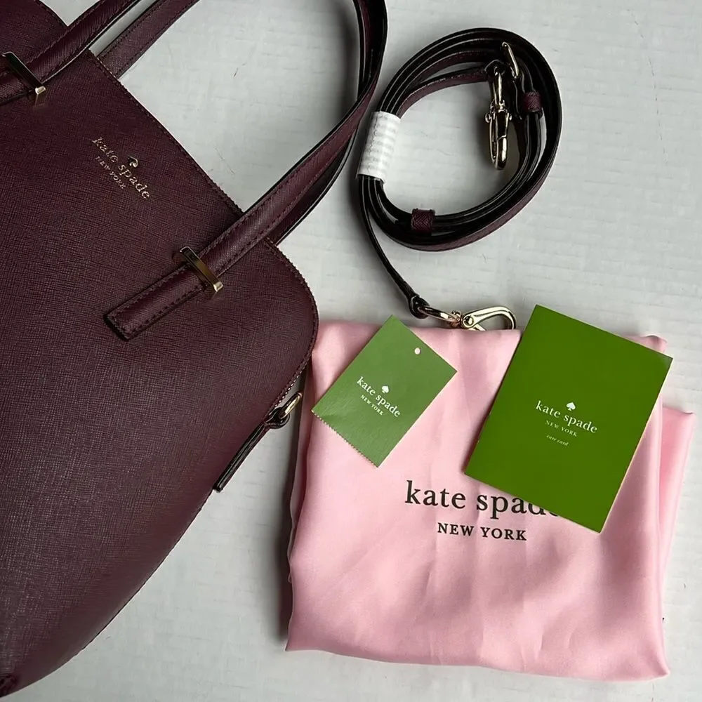 Kate Spade Cedar Street Maise Satchel - Mulled Wine